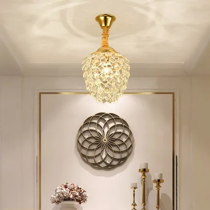 

LED Modern Chandelier American Crystal Chandeliers Lights Fixture Home Indoor Lighting Living Bed Room Pendant Hanging Lamps