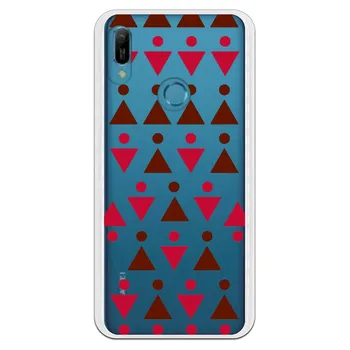 

Stand case costume drawing Triangulos Red WP005 for Huawei Y6 2019