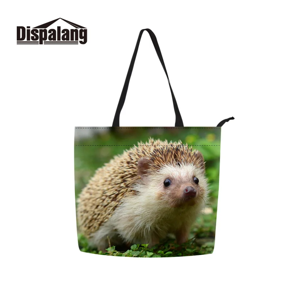 Hedgehog Canvas Tote bag (7)