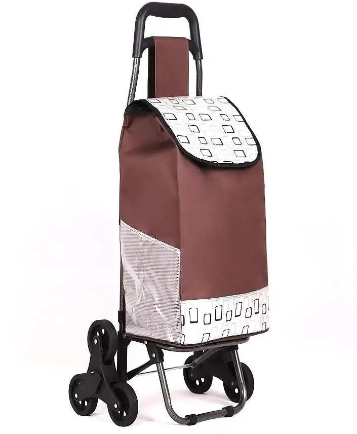 Новинка 6 колес съемная корзина для покупок супермаркет корзина для покупок Складная ручная тележка багажная корзина для покупок
