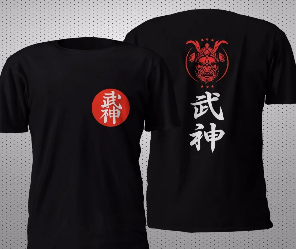

2019 O Neck T-Shirt Men New Bujinkan Ninjutsu Shinobi Japan Ninja Sporter Double Side Hoodies
