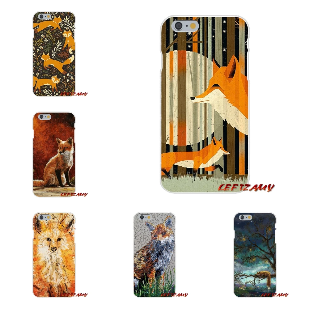 

Accessories Phone Case Cover For Huawei P8 P9 P10 Lite 2017 Honor 4C 5X 5C 6X Mate 7 8 9 10 Pro Cute Fox in Autumn Leaves Forest