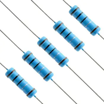 

20pcs 2W Metal Film Resistor 1% 1R 1.5R 2.2R10R 22R 1K 10K 47K 100K 10 22 47 100 220 ohm 470 0.33 ohm 5.1R 3.3R 4.7R Resistance