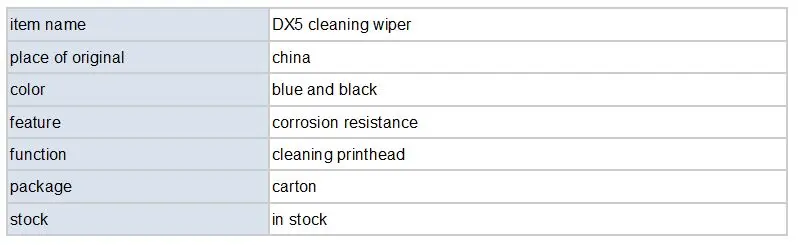 dx5 wiper
