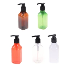 200 мл прозрачная пенопластовая бутылка, пенопласт, насос для мыла, муссов, дозатор жидкого мыла, пенопластовые бутылки с крышкой, пластиковая бутылка для шампуня, лосьона, розлива
