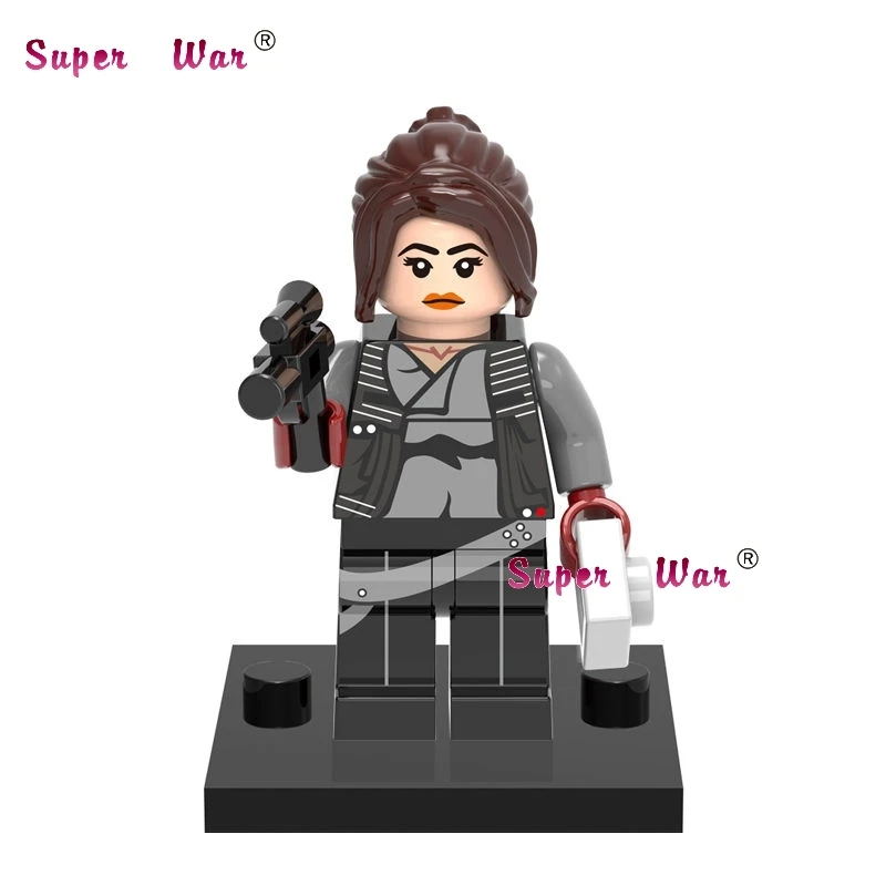 

Single Sale star wars superhero marvel Rogue One Jyn Erso building blocks action sets model bricks toys for children