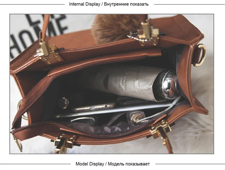 sac à main de haute qualité en cuir PU