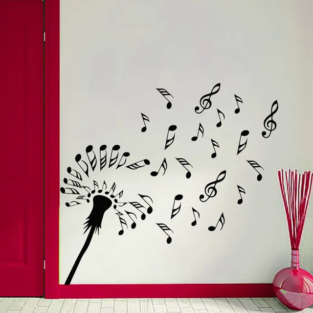 Pissenlit Fleurs Blossom Stickers Muraux Creative Notes de Pissenlit Fleurs Blossom Stickers Muraux Creative Notes de