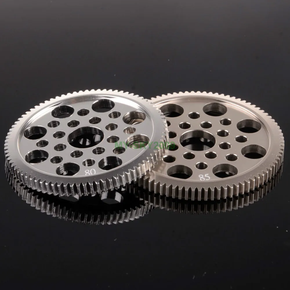 

Metal 48P Spur Gear 80T & 85T 7075 For 1/10 RC 3Racing Sakura D3 CS S XI XIS Drift Car
