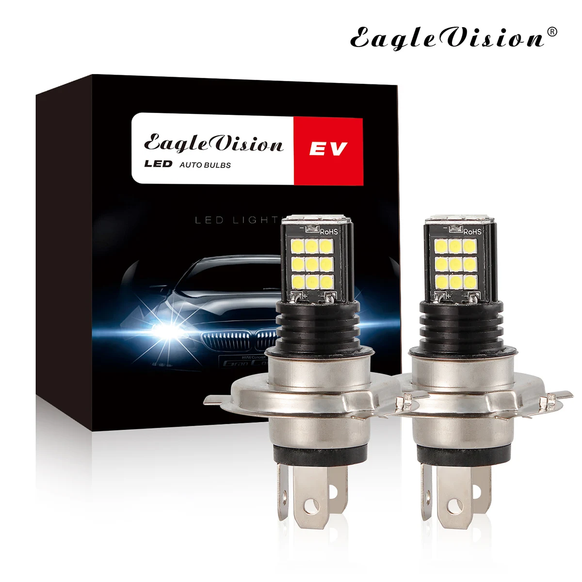 2 шт. P13W H16 H8/H9/H11 H7 H4 Led 9006 9005 туман светильник s лампы 3030SMD 2400LM 6000K белый Автомобильный фар дальнего света авто светодиодный светильник 12V 24V