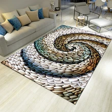 Средиземноморский Тип 3D 6 мм пляжные сериалы гостиная ковер спальня ковер ванная кухня Abworb водяное сиденье украшение дома