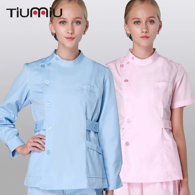 

Doctor's Clothing Women Long Short Sleeve Medical Uniform Hospital Doctor Dental Clinic Fashion Design High Quality Jacket+Pants