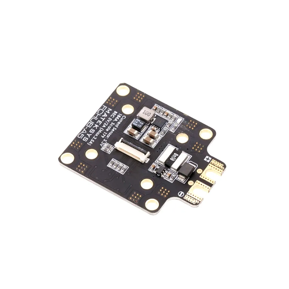 

Matek Systems FCHUB A5 PDB Built-in 184A Current Sensor 5V 2A BEC 2-6S for RC Drone FPV Racing Multi Rotor