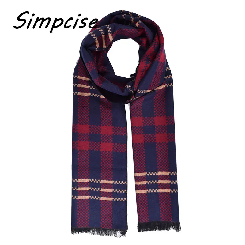 head scarves for men New Design Plaid Adult Fashion Viscose Blend Soft Bufandas Winter Scarf  Warm Winter Scarves A3A18927 best scarves for men