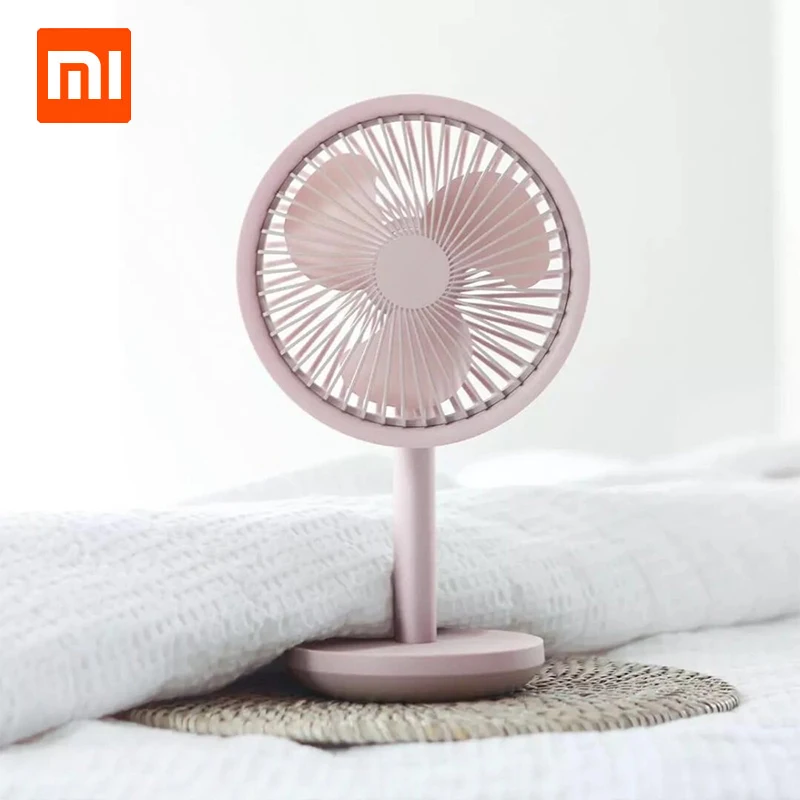 Xiaomi Mijia SOLOVE Настольный вентилятор с поворотной головкой базой F5 зарядка 3 Опции