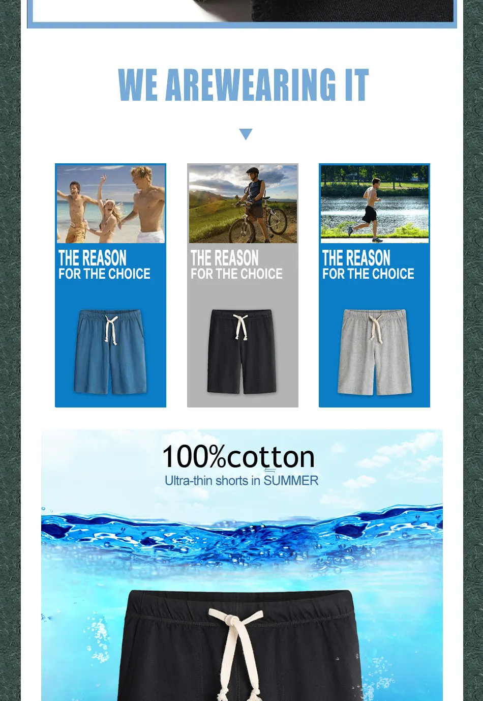 Cheap Shorts de praia e surfe