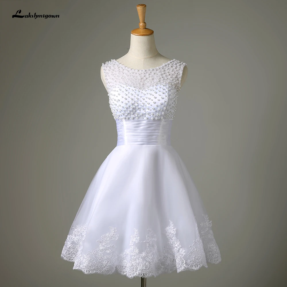 Недорогое белое/цвета слоновой кости Короткое свадебное платье es The Brides
