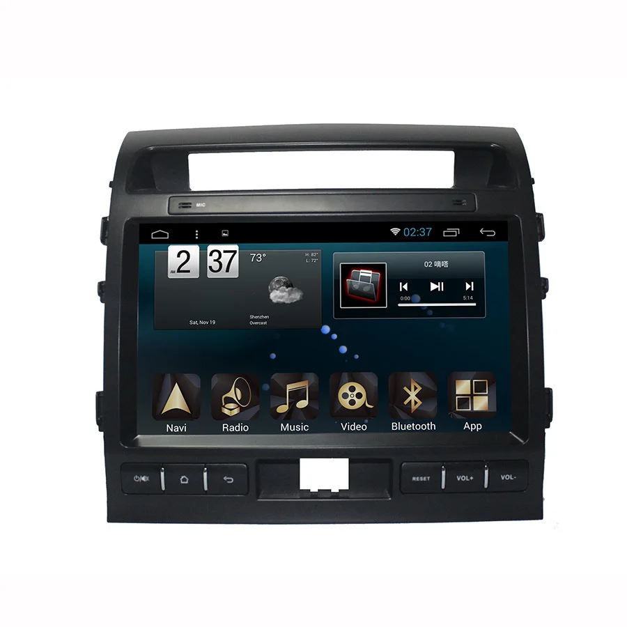 Sale Asvegen Android Octa Core Car Radio Player For Toyota LAND CRUISER 2007-2015 2 din Car Stereo Multimedia PC head Unit Navigation 3