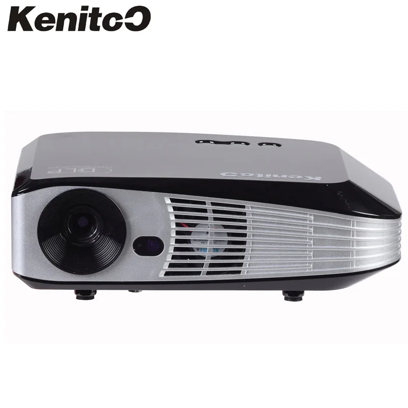 Full HD DLP Projector 4K 3D Support 2160P With RJ45/ USB*3/ HDMI Input Ports 4500Lumens Beamer Free Shipping | Электроника