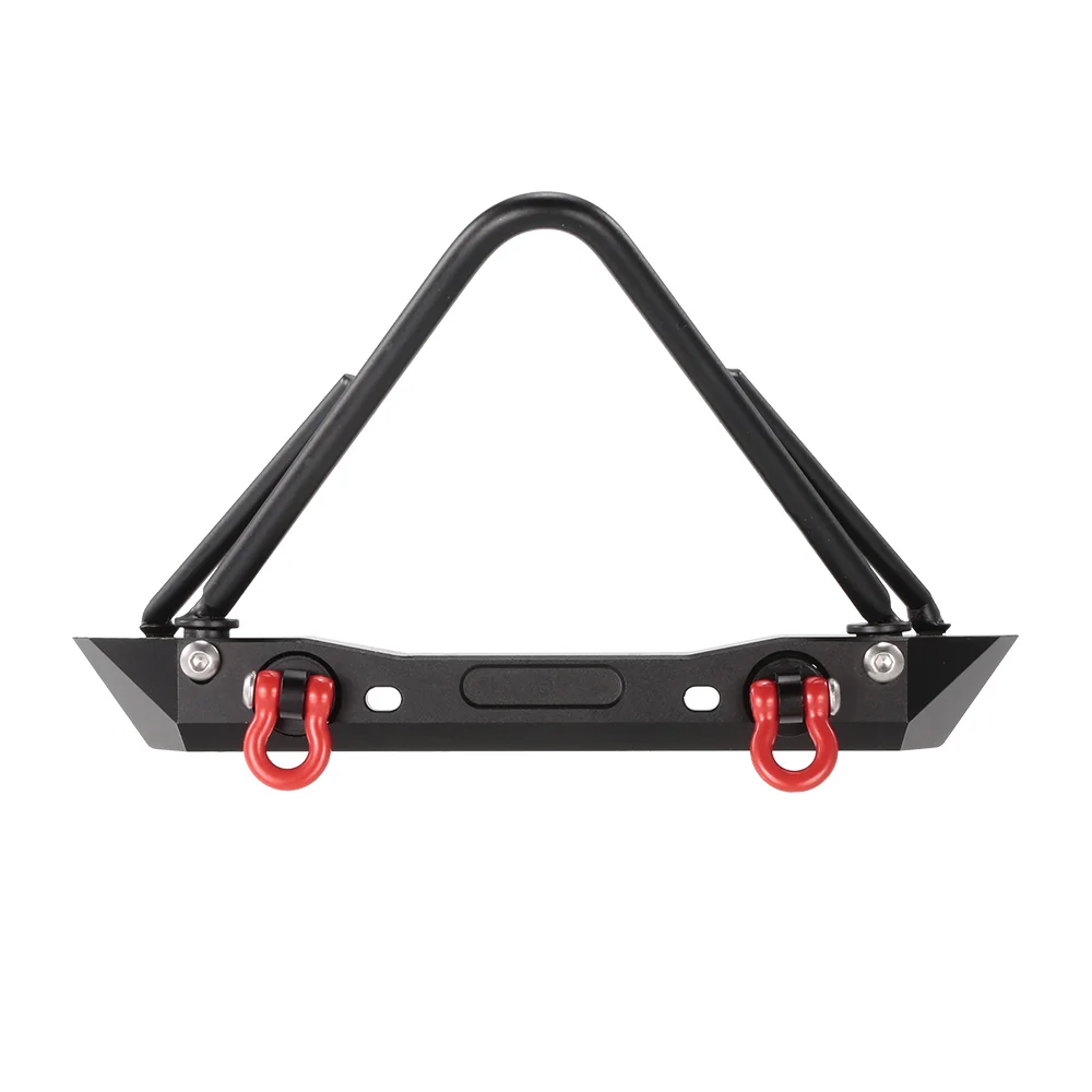 

Metal Front Bumper Bull Bar with Winch Mount Seat for RC Car 1/10 AXIAL SCX10 Vehicle RC Rock Crawler SUV Toys Racing Car Part