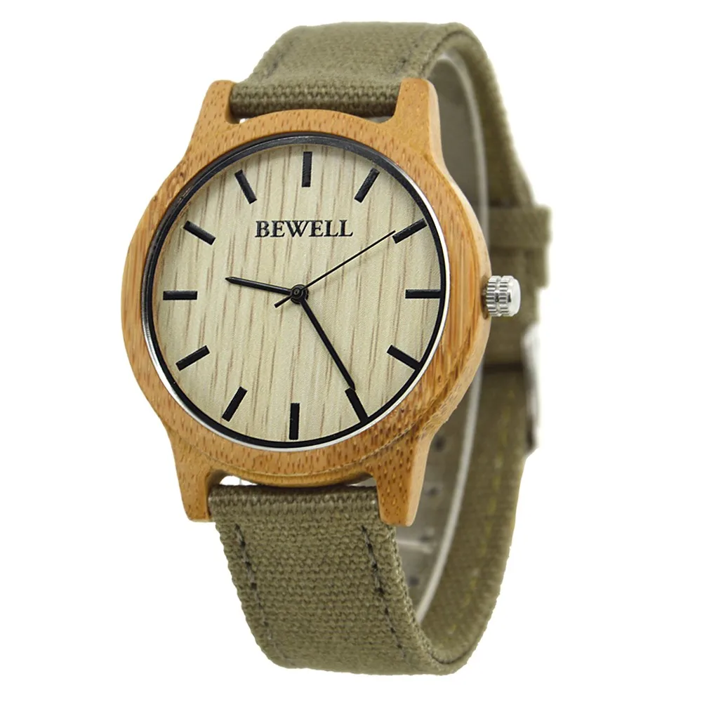 BEWELL WOODEN WATCH
