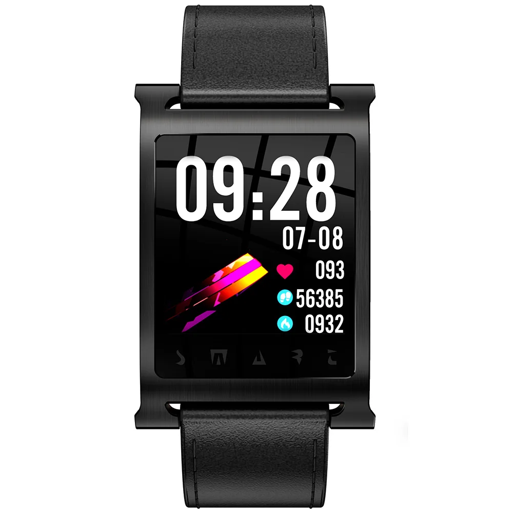 CACGO K6 Bluetooth Смарт-часы Для мужчин смарт-браслет 1,3 дюймов Nordic N52832 IP68 Водонепроницаемый, с экраном сердцебиения, умные часы для телефона