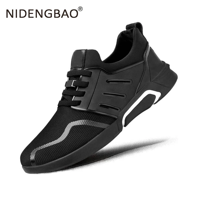 

Hot Sale Summer Running Shoes Men Lace-up Breathable Sneakers Lightweight Sports Shoes Male Outdoor Walking Jogging Sneakers