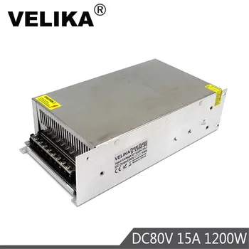 

Switching Power Supply DC80V 15A 1200W Switch Driver Transformer 220V 110V AC DC80V SMPS For Industrial equipment machine CNC
