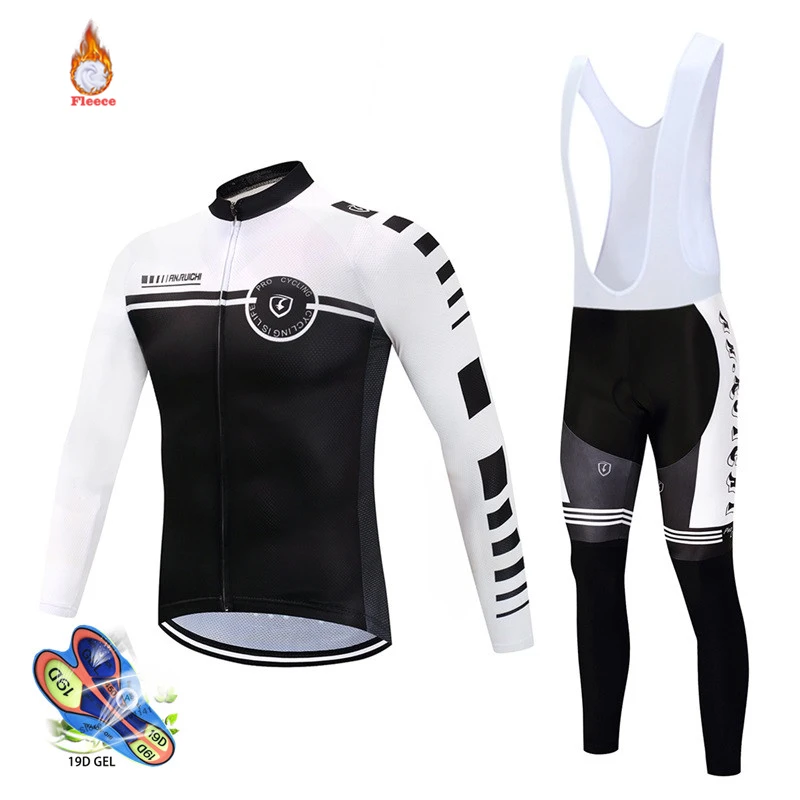 Велосипедная одежда Invern Pro Team Зимняя Теплая Флисовая одежда для велоспорта комбинезон велосипедная одежда Ropa Ciclismo - Цвет: 2