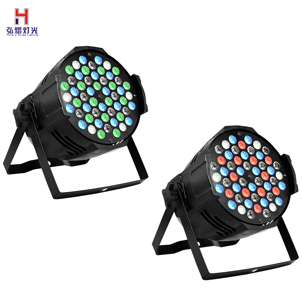 

led par rgbw color mixture wash effect lighting dmx professional stage light 54x3W par light(2pcs/lot)