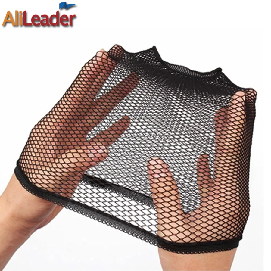 Hot sell Ladies Elastic Wig Caps Hair Style Elastic Stocking Wig Liner Hairnet Snood Nylon Stretch Weaving Mesh Net Fishnet