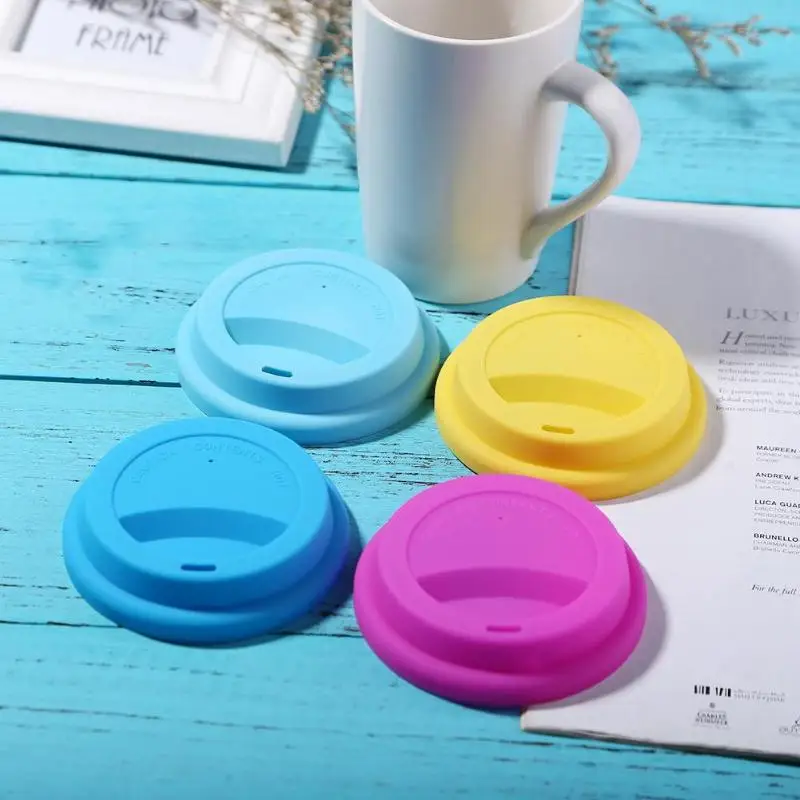 Противопыльные силиконовые крышки для чайная чашка с крышкой кофе Caneca