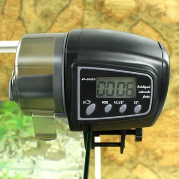 

Automatic Manual Auto Feeding Convenient Aquarium Fish Tank Food Feeder Timer LCD Display aquarium accessories tools