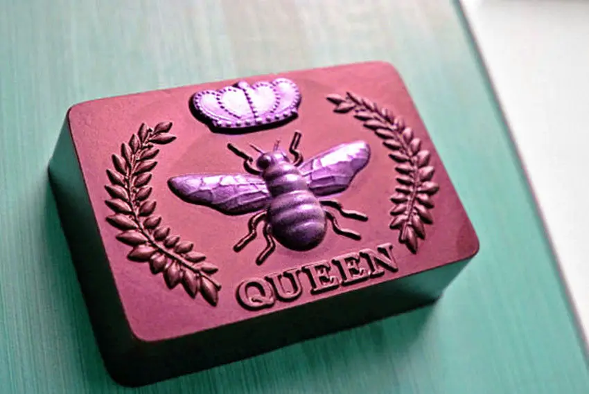 Силиконовые формы Мыло плесень Queen Bee Мёд пчелы Формы для мыла ручной работы аромат плесени камень формы