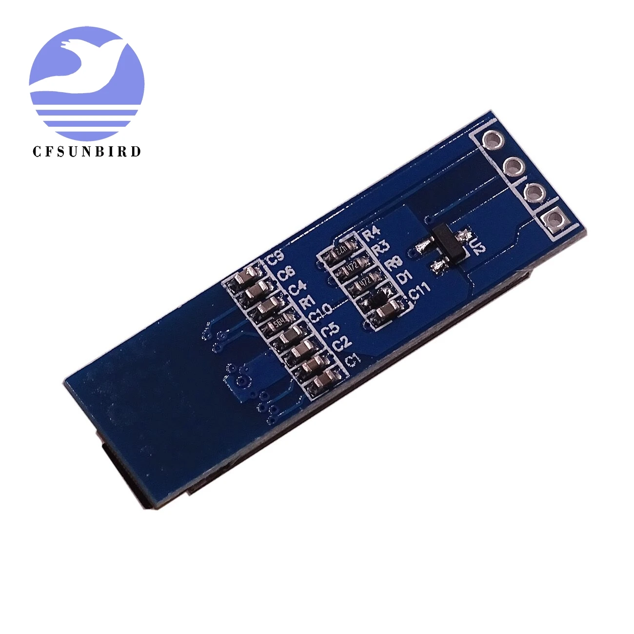 CFsunbird 0 91 дюйма 12832 Φ 91X32 O светодиодный ЖК дисплей модуль IIC Communicate|Интегральные