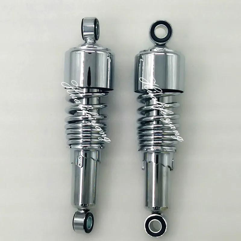 105INCH267mmSHOCKABSORBERSchromeMotorcycleRearSuspensionFor