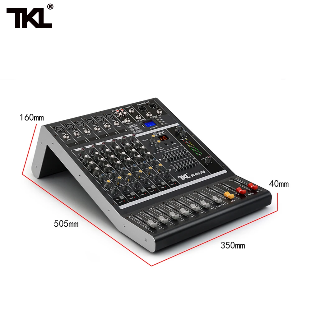 TKL SS600 Professional Mixing 6 Channel DJ Console