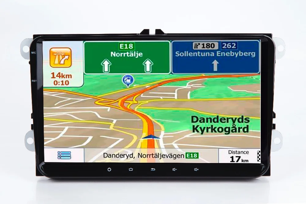 Discount Android 8.0 car multmedia player GPS for Volkswagen VW Golf 5 6 passat CC B6 B7 polo Skoda Seat Leon Radio MK5 MK6 Wifi Stereo 10