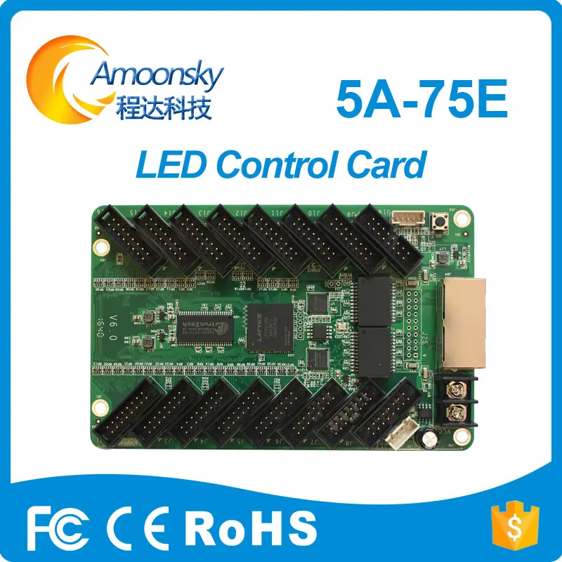 

amoonsky best price colorlight 5a-75e full color led display control board card