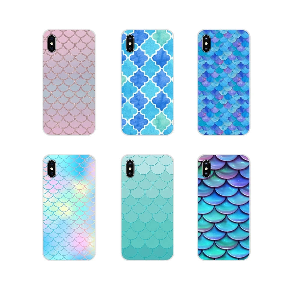 

For Xiaomi Redmi Note 6A MI8 Pro S2 A2 Lite Se MIx 1 Max 2 3 For Oneplus 3 6T Silicone Phone Shell Cover Mandalas Mermaid Scales