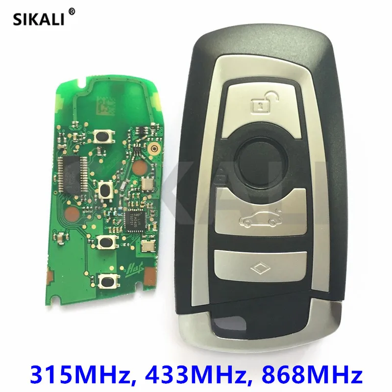 

315Mhz 433Mhz 868Mhz CAS4 Car Smart Remote Key Keytless Entry for BMW 1 3 5 7 Series 523 528 535 550 318 320 325 328 330