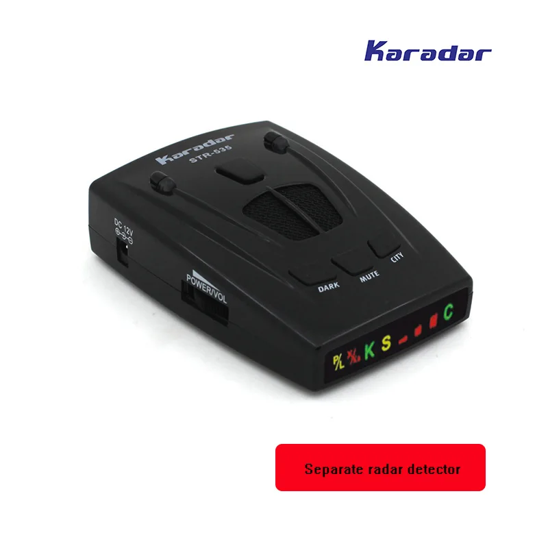 Karadar Anti radar police radar detector gun motion detection X K KA Laser Strelka auto radar str 535 car-detector