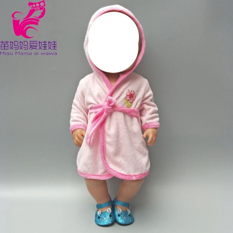 Buy Dolls Pink Bathrobes Fits For 43cm baby doll Baby