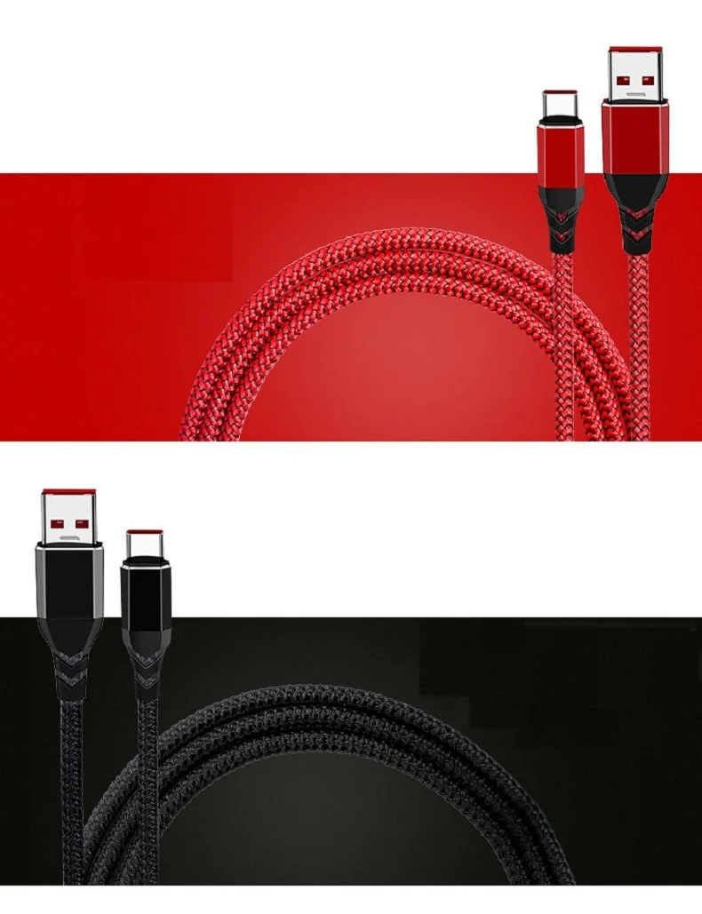 Кабель быстрой зарядки type C для huawei P10 P20 mate 10 USB C зарядное устройство Cabo 5A Supercharge USB C провод для быстрой зарядки для huawei mate 10