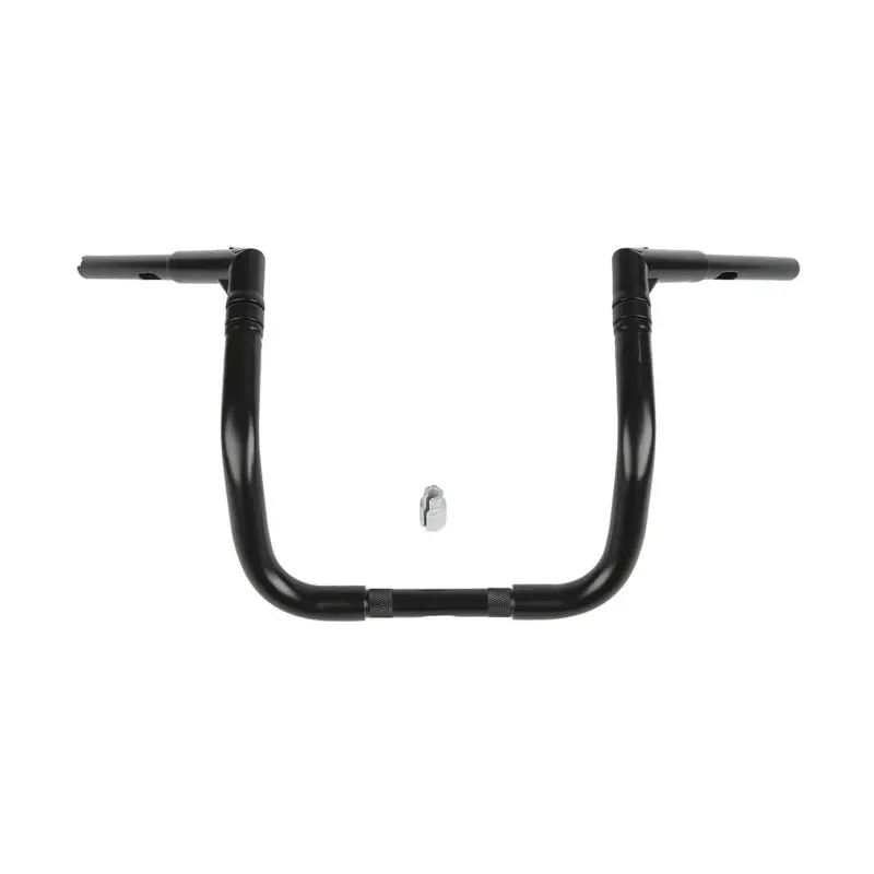 TCMT Black 12" Rise 1" Handlebar For Harley Electra Street Tri Glide