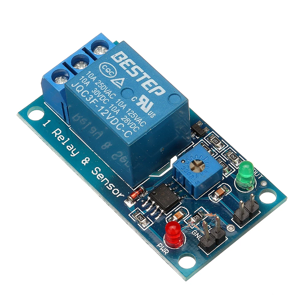 

1 Channel 12V Relay Module High And Low Level Trigger For Arduino