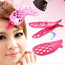 Заколка для волос/Создание идеальной челки волос диск Liu Hai папка профессиональные зажимы для макияжа Инструменты для укладки волос бигуди челки