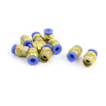 

6mm to 1/4PT Male Thread One Touch Push In Quick Coupler Fittings 10PCS