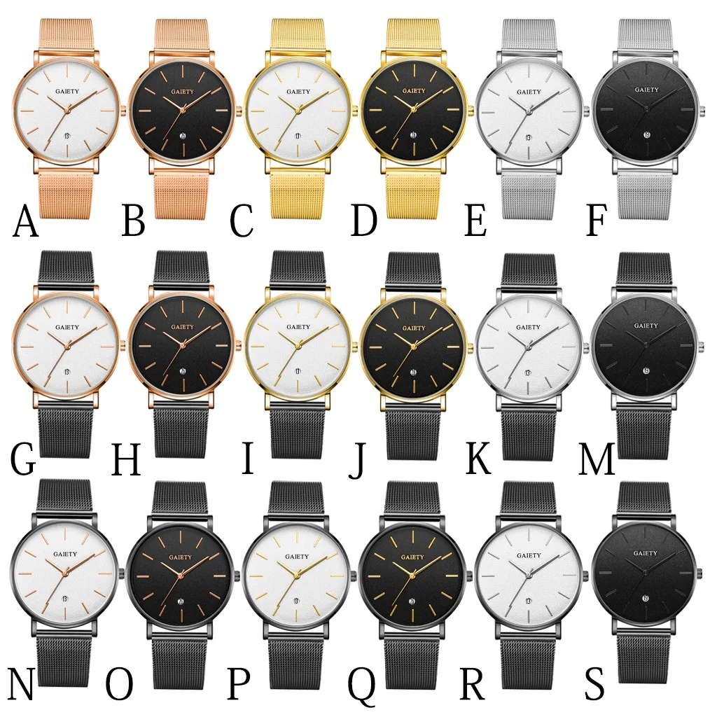 Модные часы мужские мужские s часы лучший бренд класса люкс ультра тонкие кварцевые мужские наручные часы повседневные сетчатые стальные мужские часы с календарем xfcs