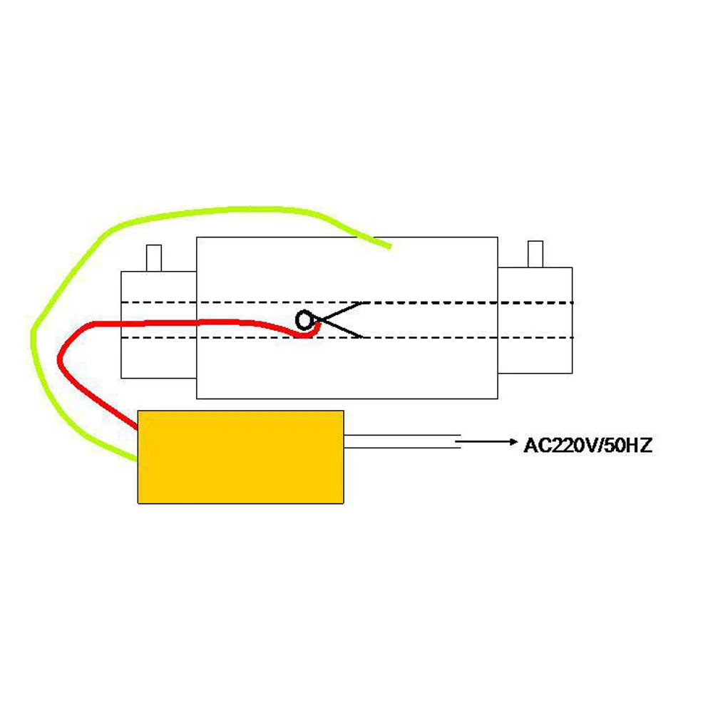 AC110/220 V DC12V генератор озона с силиконовой трубкой 0-500mg регулируемый выход озона+ дополнительный аксессуар